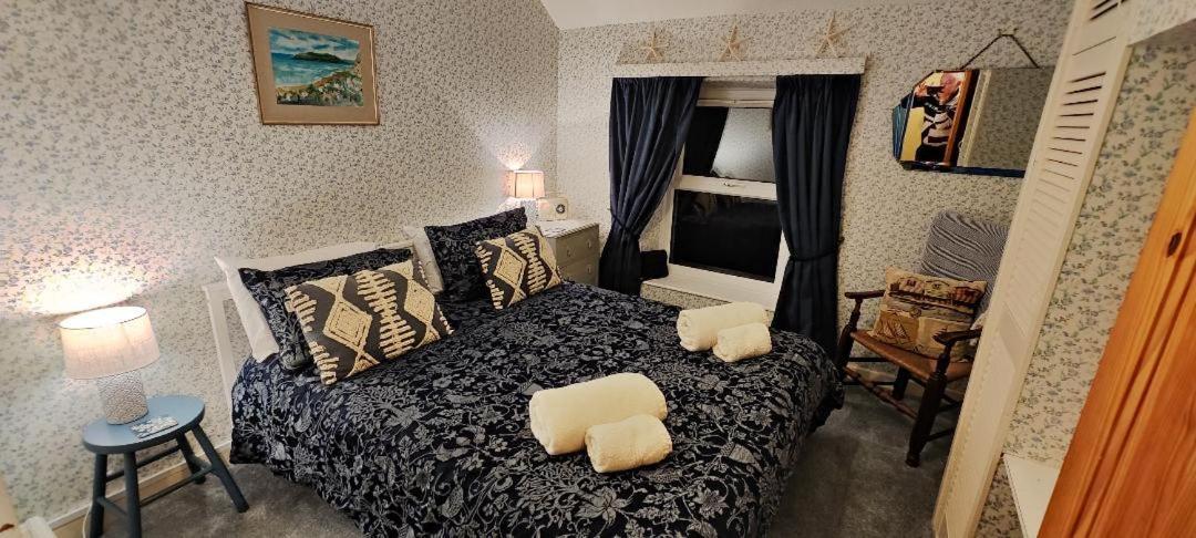 Fantastic Sea Views At Century'S Old Alma'S Cottage - Sleeps Up To 8 Guests Penmaen-mawr Exterior foto